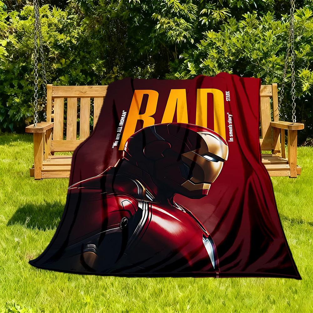 1pc Iron Man Poster Outdoor Blanket Lightweight Flannel, Soft & Warm, All-Season Use for Sofa, Outdoor, Camping, Living Room, Office043 130x150cm
1pc Iron Man Poster Outdoor Blanket Lightweight Flannel, Soft & Warm, All-Season Use for Sofa, Outdoor, Camping, Living Room, Office043 130x150cm