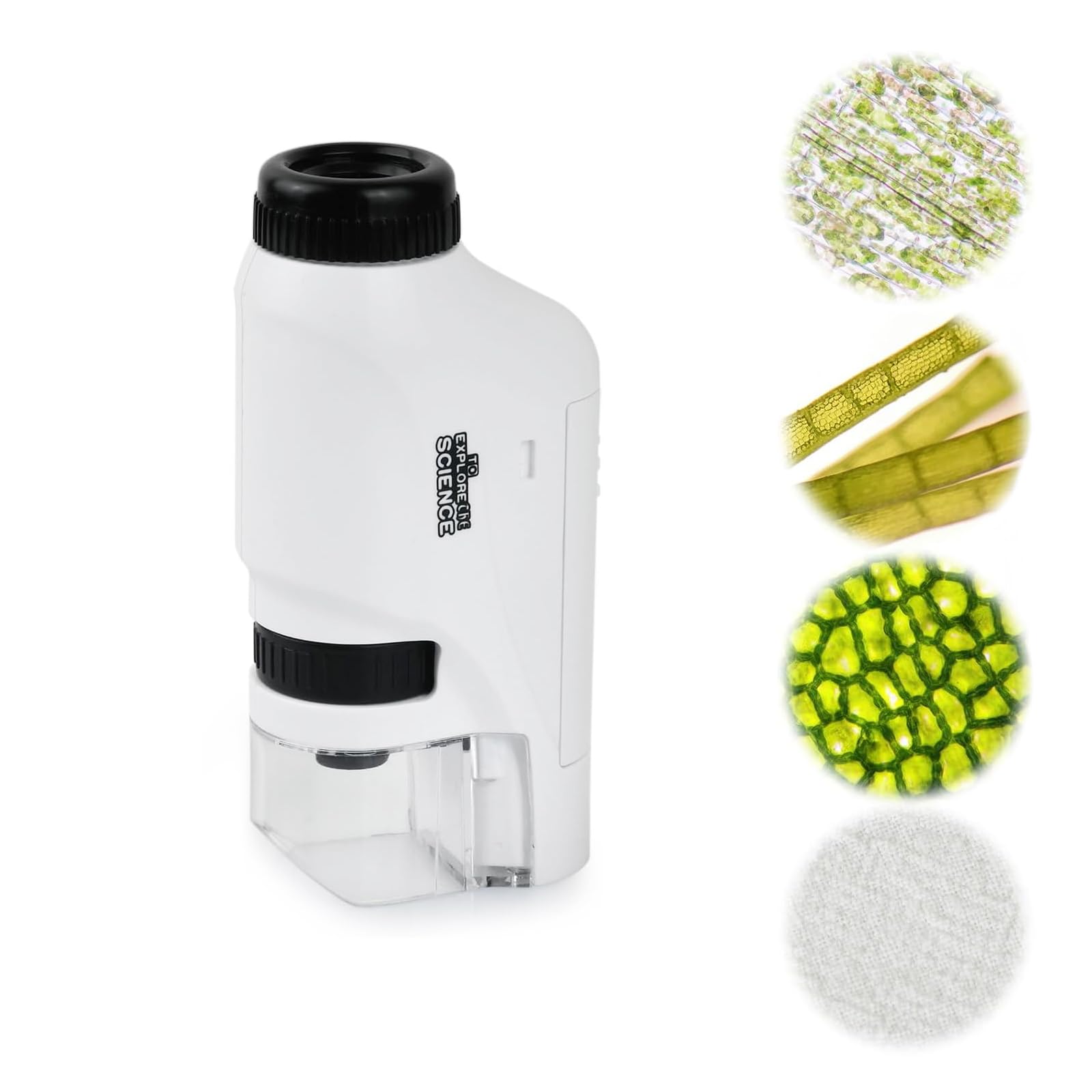Coollooda Microscope for Elementary School Biological Microscope for Beginner Zoom Top and Bottom LED Educational Toy Gift for Experimental
Coollooda Microscope for Elementary School Biological Microscope for Beginner Zoom Top and Bottom LED Educational Toy Gift for Experimental