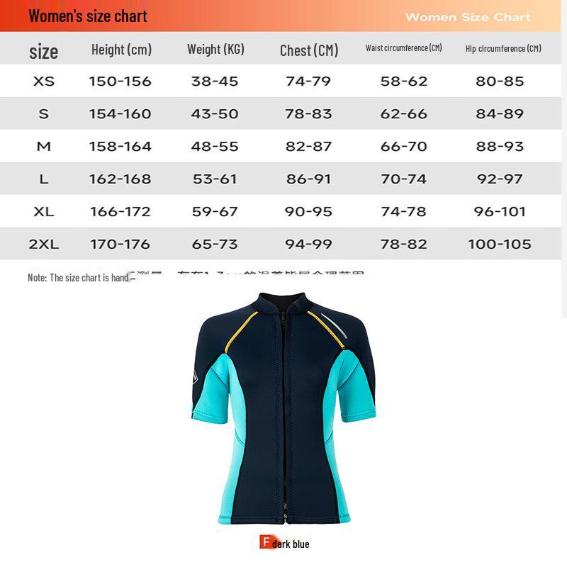 Women s 1.5mm Split Wetsuit Top XXS
Women s 1.5mm Split Wetsuit Top XXS