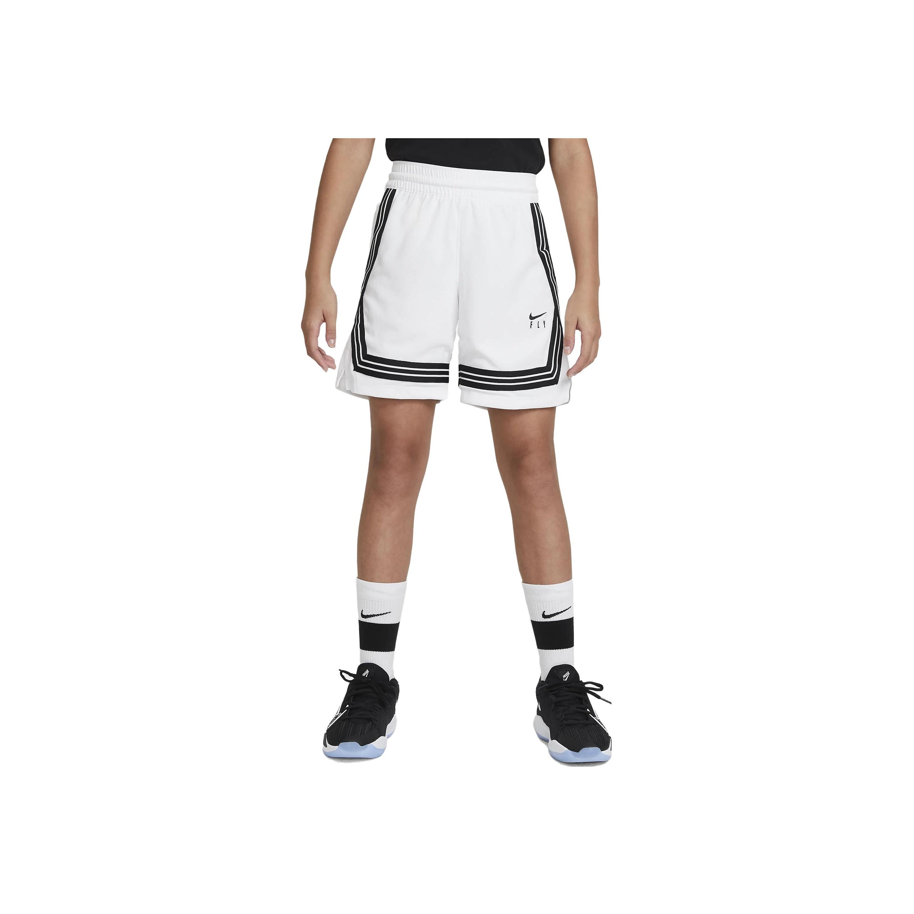 Nike Logo Color Block Breathable Sports Basketball Shorts Kids shorts White DA1086-100
Nike Logo Color Block Breathable Sports Basketball Shorts Kids shorts White DA1086-100