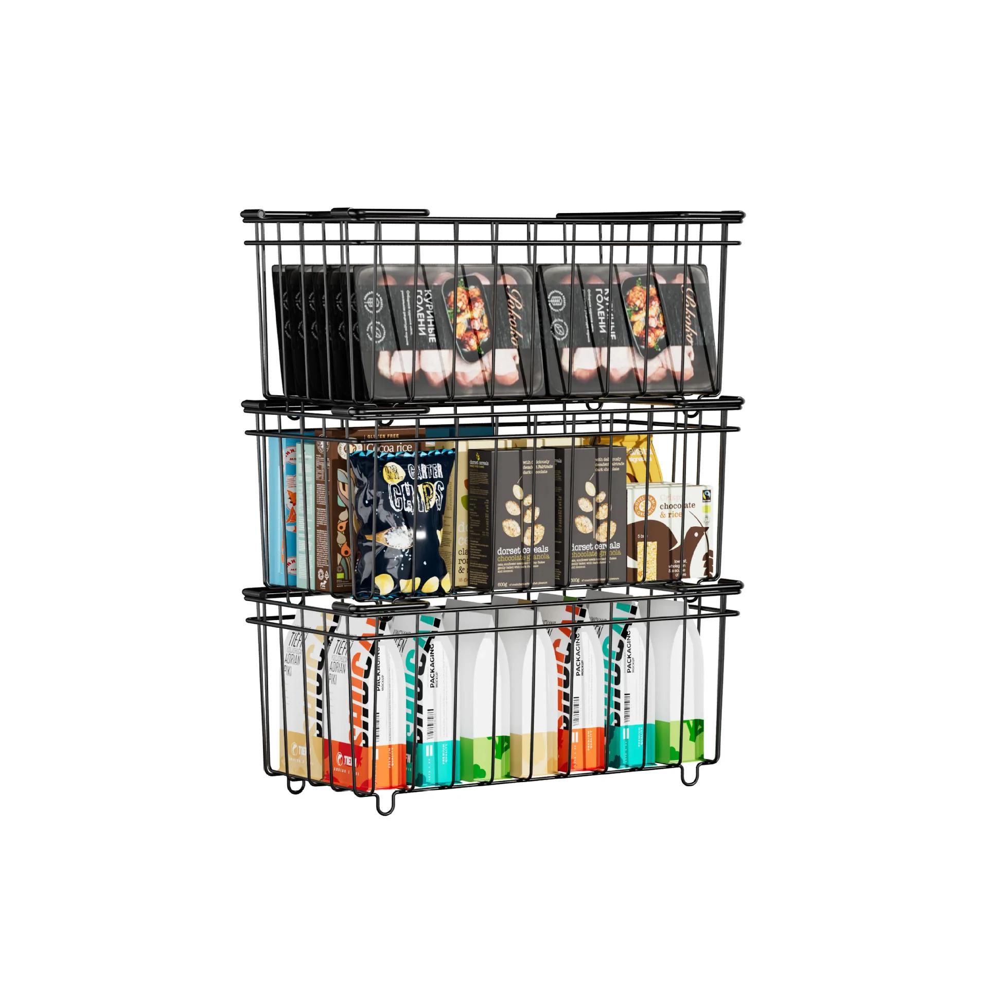 3/4pcs refrigerator and freezer storage baskets, kitchen organizer racks suitable for freezing meat and vegetables, pantry bins
3/4pcs refrigerator and freezer storage baskets, kitchen organizer racks suitable for freezing meat and vegetables, pantry bins