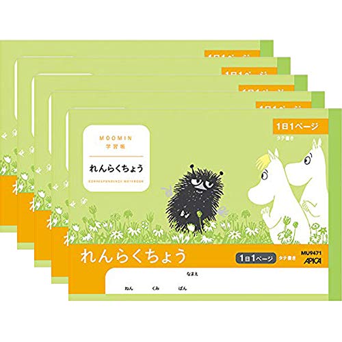 Учебная тетрадь Apika Moomin A5 Renrakucho 1 страница в день вертикальный набор для письма из 5 книг
Учебная тетрадь Apika Moomin A5 Renrakucho 1 страница в день вертикальный набор для письма из 5 книг