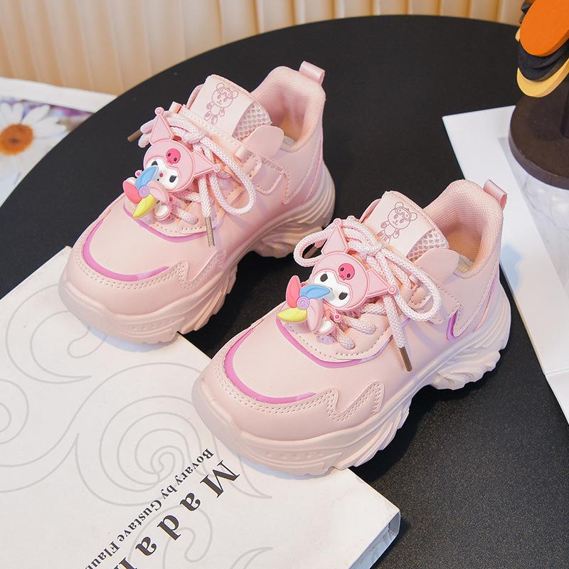 Girls shoes for spring and autumn2026New Kuromi children s sports shoes, leather dad sneakers for older kids, trendy 26Inner Length16.5cm розовый
Girls shoes for spring and autumn2026New Kuromi children s sports shoes, leather dad sneakers for older kids, trendy 26Inner Length16.5cm розовый