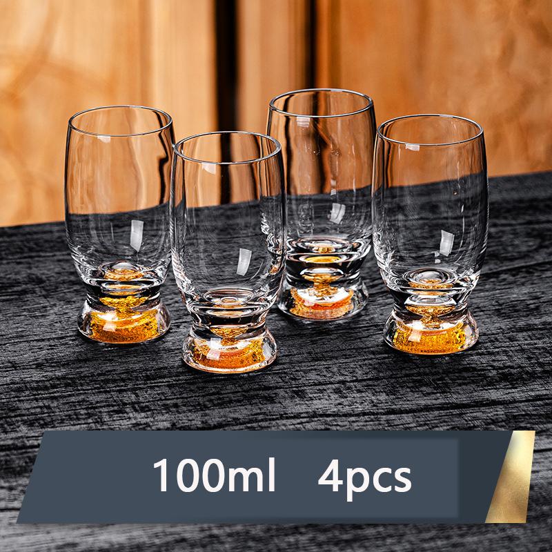 2/4/6 шт. Набор хрустальных бокалов для ликера 100 мл, стеклянные бокалы для вина, золотистые бокалы для виски, крепких напитков, сакэ, соджу, бренди, чашка для чая
2/4/6 шт. Набор хрустальных бокалов для ликера 100 мл, стеклянные бокалы для вина, золотистые бокалы для виски, крепких напитков, сакэ, соджу, бренди, чашка для чая