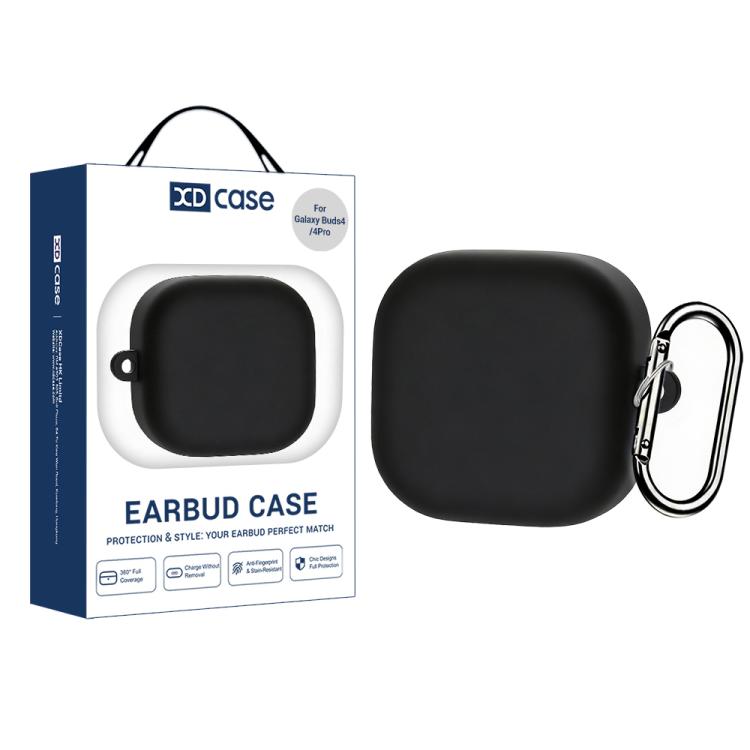XDcase Solid Color Liquid Silicone Earbuds Case with Hook For Samsung Galaxy Buds4 / 4 Pro темно серый
XDcase Solid Color Liquid Silicone Earbuds Case with Hook For Samsung Galaxy Buds4 / 4 Pro темно серый
