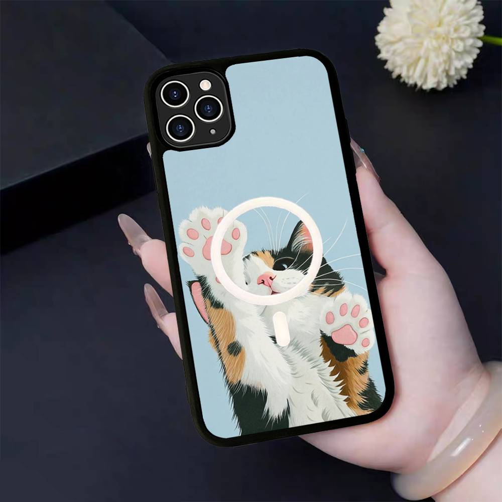 A Cute Comic Cat For Magsafe Magnetic Phone Case For IPhone 17 16 Pro Max 15 Plus 14 13 12 11 Cover iPhone 17pro max
A Cute Comic Cat For Magsafe Magnetic Phone Case For IPhone 17 16 Pro Max 15 Plus 14 13 12 11 Cover iPhone 17pro max