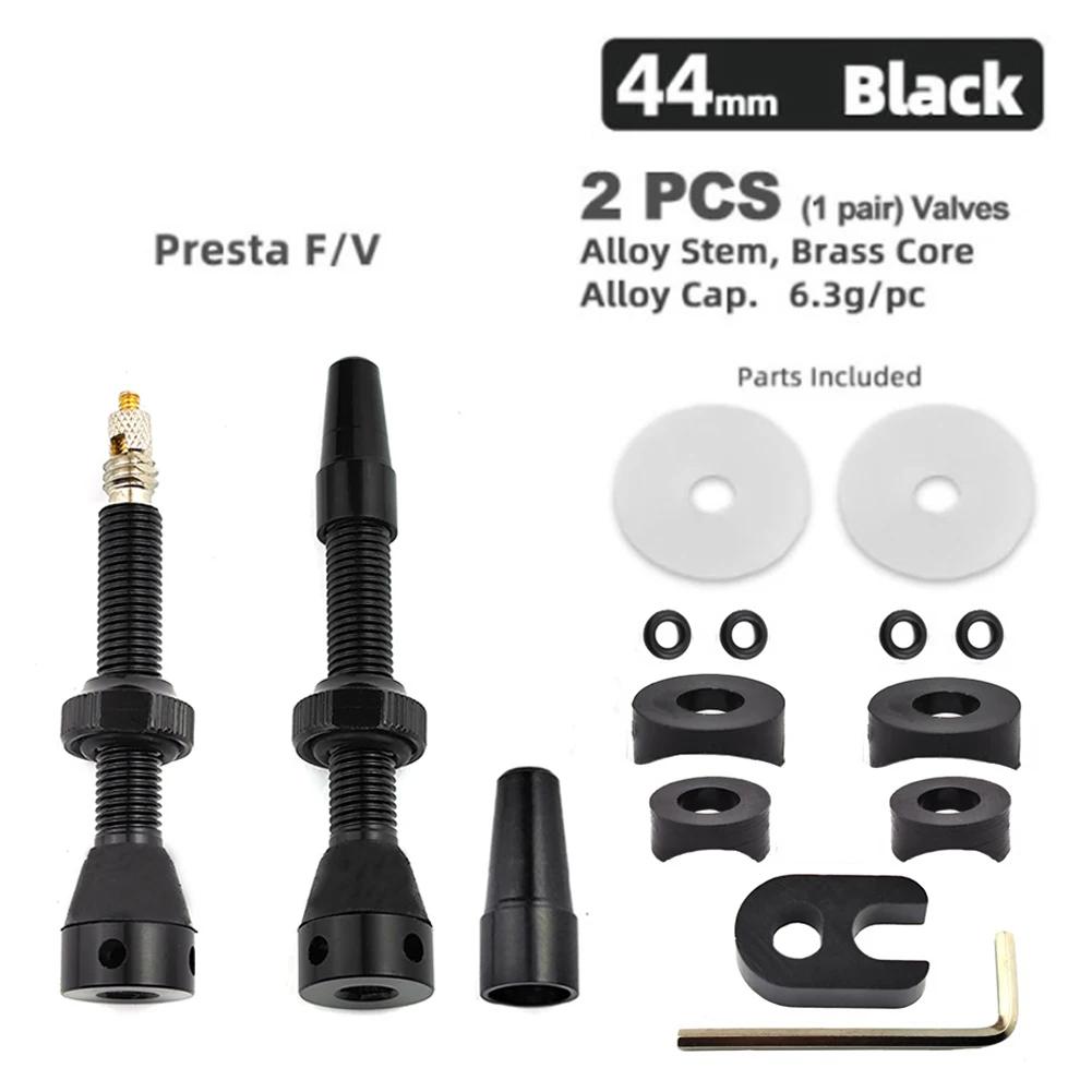 2pcs Bicycle Tubeless Rim Presta Valves Set 44/60mm Nipple Brass Core CNC Machined Anodized Tool with Alloy Stem Rubber Base
2pcs Bicycle Tubeless Rim Presta Valves Set 44/60mm Nipple Brass Core CNC Machined Anodized Tool with Alloy Stem Rubber Base