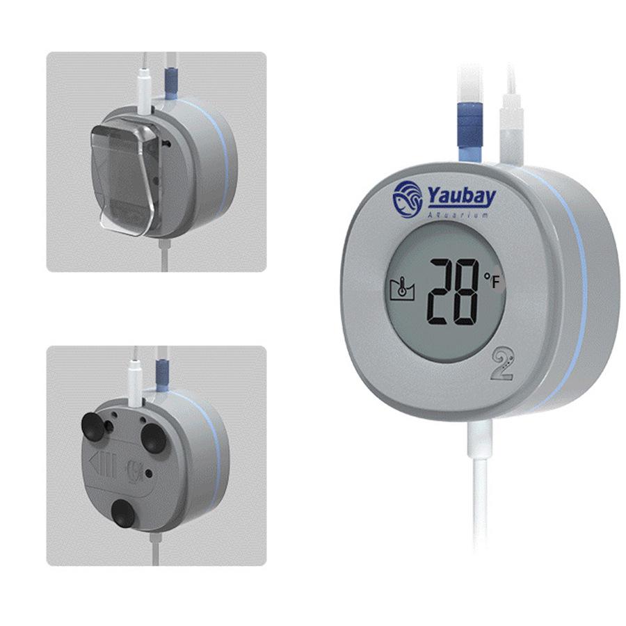 Silent Aquarium Oxygen Pump with Temperature Monitoring for Small Fish Tanks
Silent Aquarium Oxygen Pump with Temperature Monitoring for Small Fish Tanks