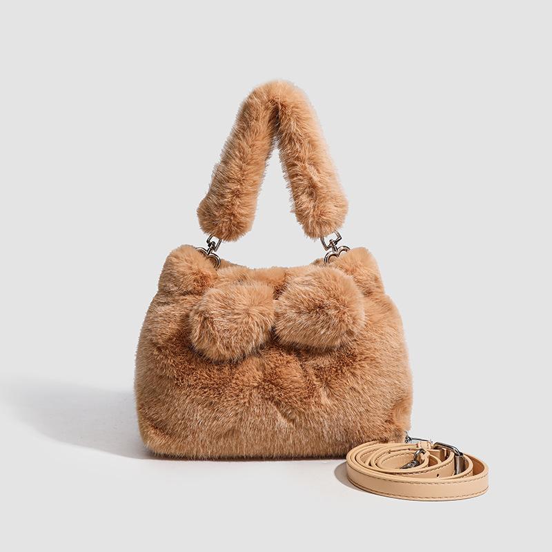 JIAERDI Plush Butterfly Handbag Women Fluffy Small Capacity Shoulder Bag Ladies Autumn Winter Elegant Premium Crossbody Purse 22x16x8cm коричневий
JIAERDI Plush Butterfly Handbag Women Fluffy Small Capacity Shoulder Bag Ladies Autumn Winter Elegant Premium Crossbody Purse 22x16x8cm коричневий