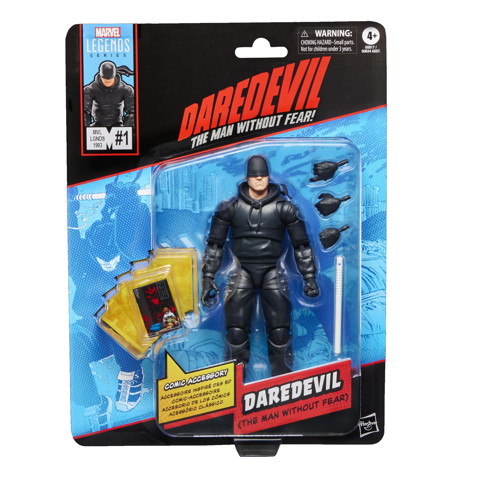 Hasbro Marvel Legends Series Daredevil Without Collectible 15cm Action Figure Toy G0817 Authentic Man Fear
Hasbro Marvel Legends Series Daredevil Without Collectible 15cm Action Figure Toy G0817 Authentic Man Fear
