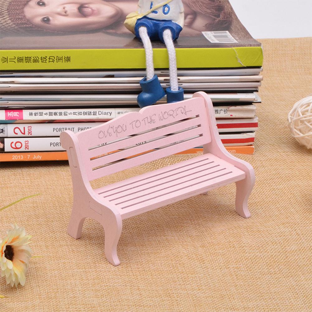 Mini Park Benches Chair Miniature Garden Crafts Bonsai Terrarium Doll Landscape Ornament Home Decoration Pink small hollow#0
Mini Park Benches Chair Miniature Garden Crafts Bonsai Terrarium Doll Landscape Ornament Home Decoration Pink small hollow#0