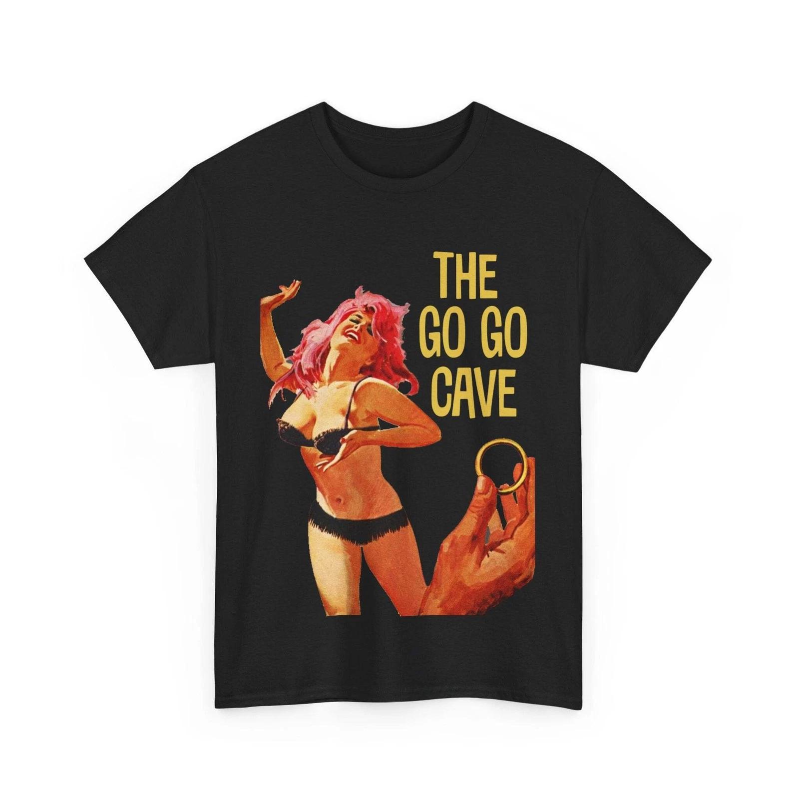The Go Go Cave T-shirt Retro Swingers Club Stripper 60s Beat Generation Tee M
The Go Go Cave T-shirt Retro Swingers Club Stripper 60s Beat Generation Tee M