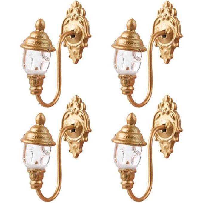 DOITOOL Настенные светильники для кукольного домика, 4 шт. Бра для кукольного домика 1:Миниатюрные настенные лампы масштаба 87, имитация моделей ламп, декор для DIY мохового микроландшафта, песок 2.2X2.7CM золотой
DOITOOL Настенные светильники для кукольного домика, 4 шт. Бра для кукольного домика 1:Миниатюрные настенные лампы масштаба 87, имитация моделей ламп, декор для DIY мохового микроландшафта, песок 2.2X2.7CM золотой