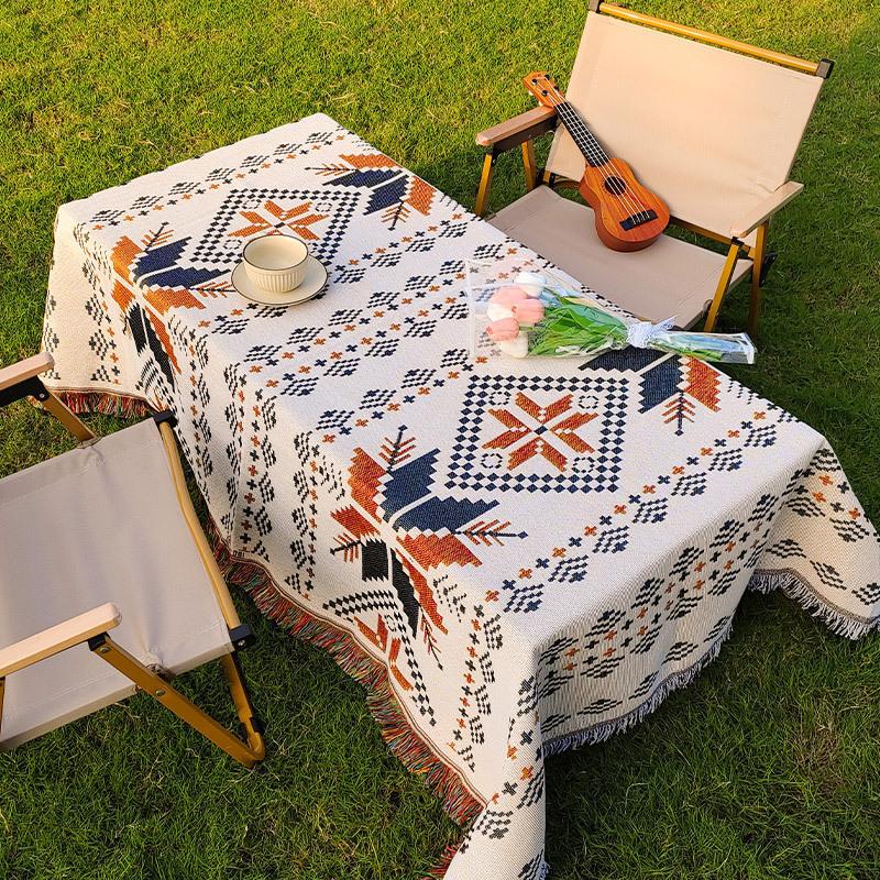 Outdoor tablecloth camping tent moisture-proof floor mat picnic mat camping blanket ethnic style stall tablecloth coffee table table mat 90x150
Outdoor tablecloth camping tent moisture-proof floor mat picnic mat camping blanket ethnic style stall tablecloth coffee table table mat 90x150