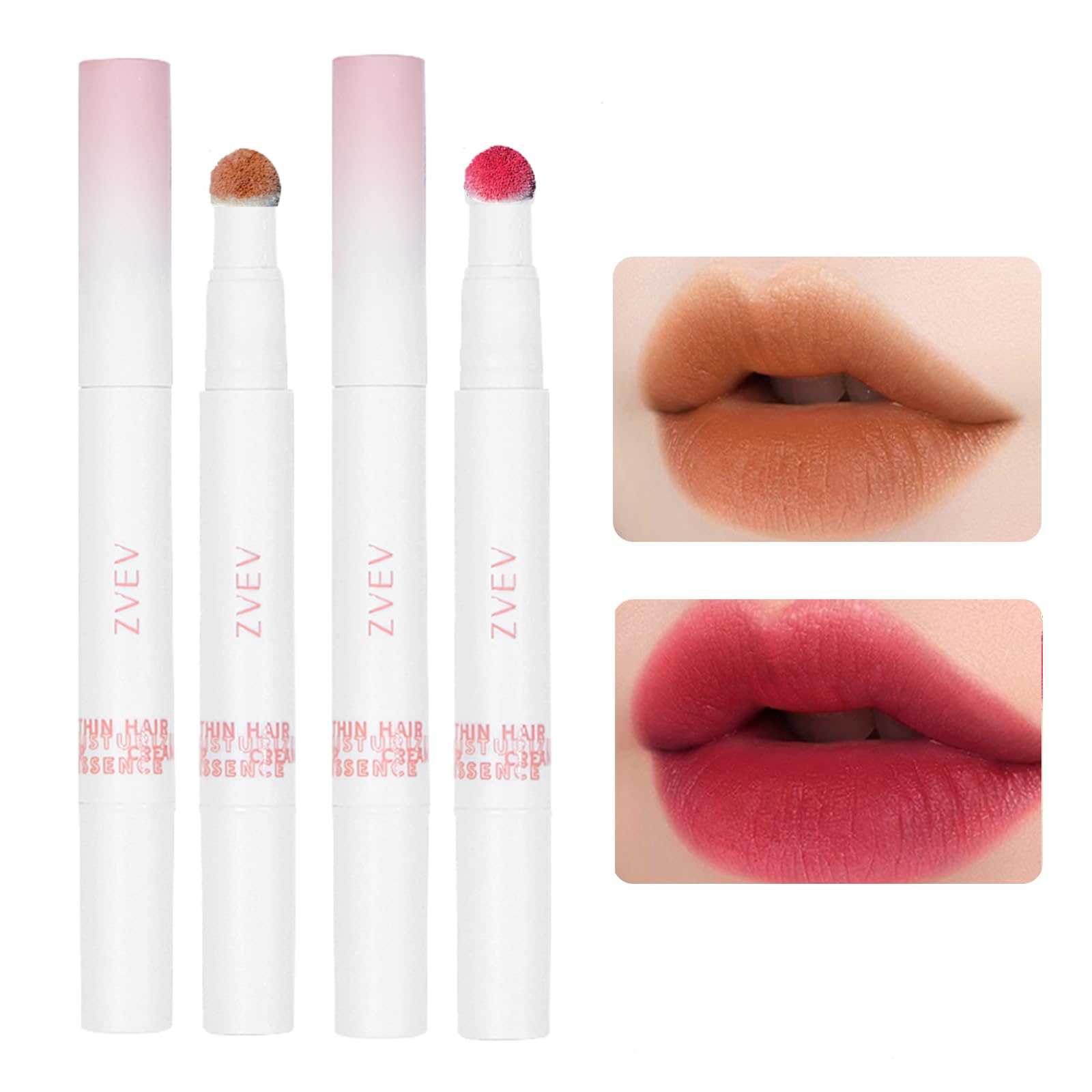 ZVEV Mousse Velvet Lip Powder Cream Moisturizing Lip Blush Lip Gloss Cup Long-Lasting Non-Stick (Brown+Plum Red)
ZVEV Mousse Velvet Lip Powder Cream Moisturizing Lip Blush Lip Gloss Cup Long-Lasting Non-Stick (Brown+Plum Red)