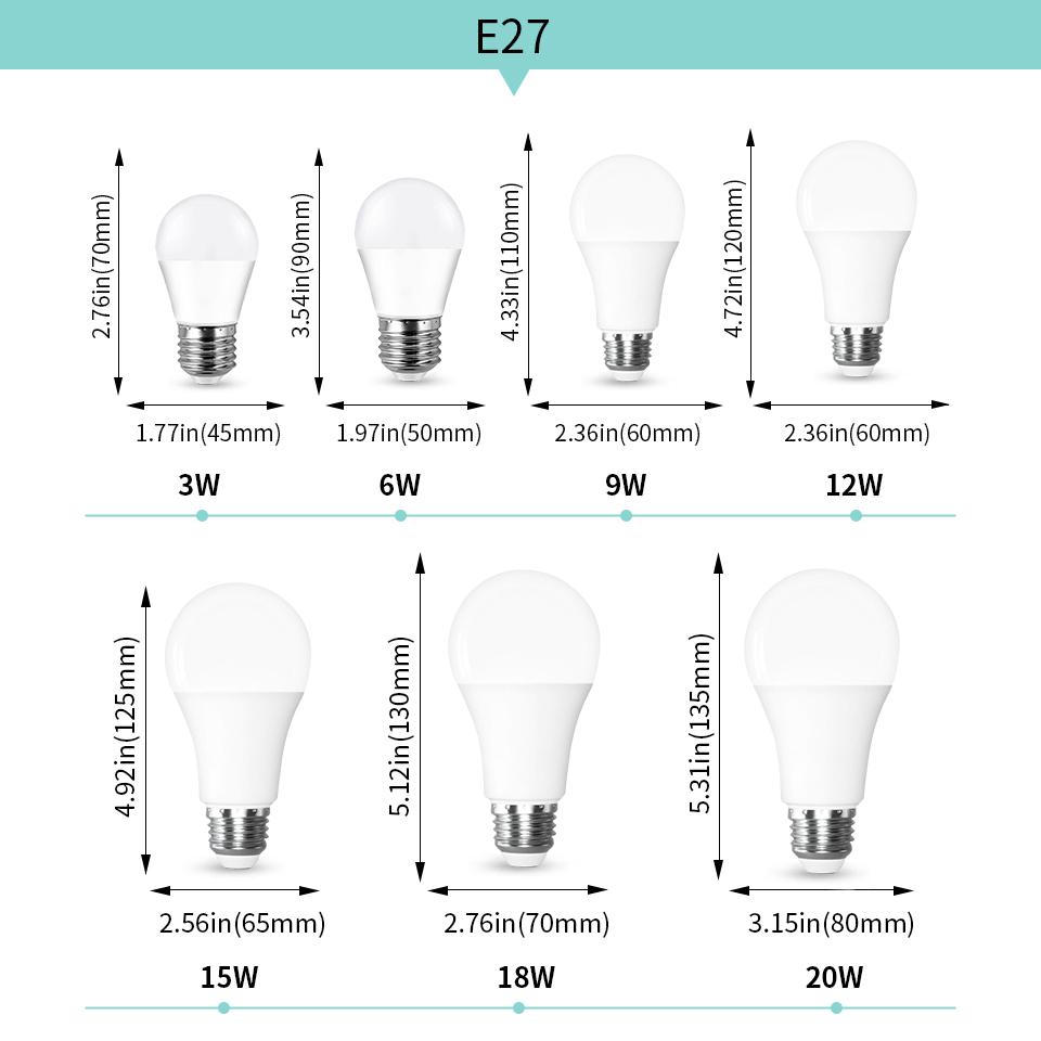 10 шт. светодиодных лампочек DC12V SMD 2835Chip Lampada E27 Lamp 3W 6W 9W 12W 15W 18W Spot Bulb Led Light Bulbs для наружного освещения E27 12V&3W
10 шт. светодиодных лампочек DC12V SMD 2835Chip Lampada E27 Lamp 3W 6W 9W 12W 15W 18W Spot Bulb Led Light Bulbs для наружного освещения E27 12V&3W