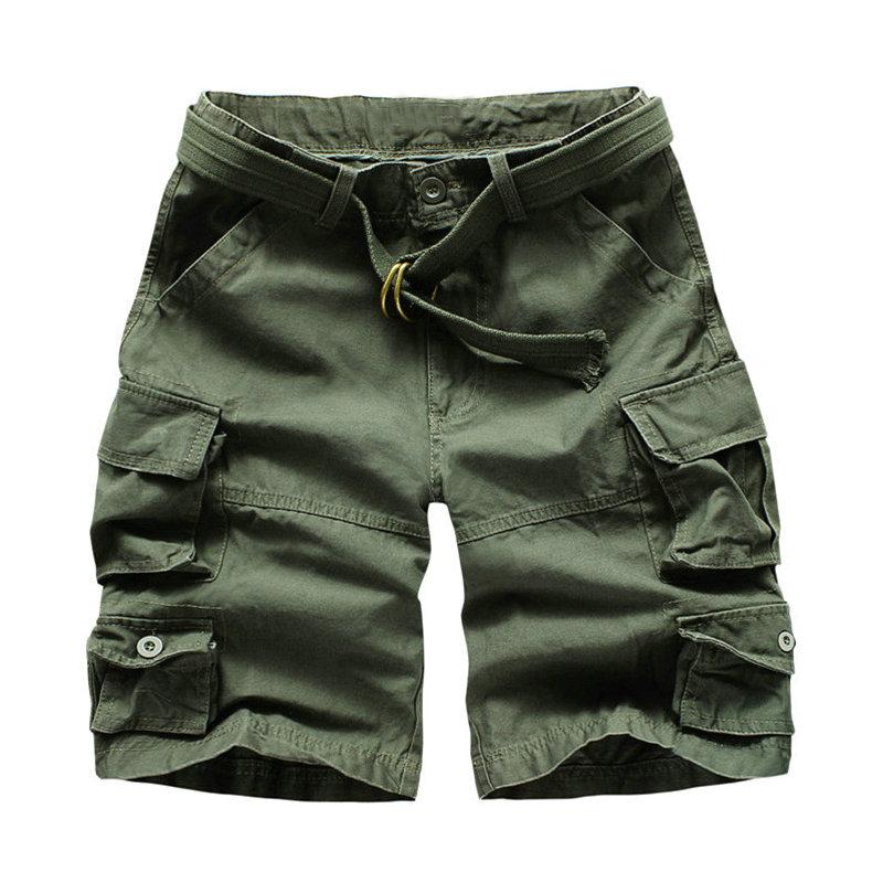 2022 Нові модні військові шорти-карго Чоловічі високоякісні бавовняні повсякденні чоловічі літні шорти з кількома кишенями ( З поясом ) XXL
2022 Нові модні військові шорти-карго Чоловічі високоякісні бавовняні повсякденні чоловічі літні шорти з кількома кишенями ( З поясом ) XXL