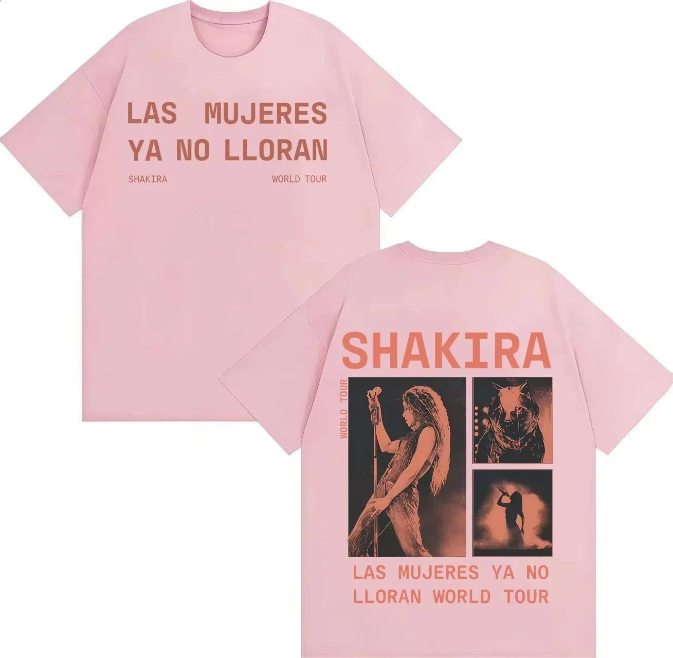 Rapper Shakira Trendy Double Sided Print Tees Fashion Crewneck T-shirt Hipster Unisex Gothic Casual Y2K Cozy Short Sleeve Tshrit S
Rapper Shakira Trendy Double Sided Print Tees Fashion Crewneck T-shirt Hipster Unisex Gothic Casual Y2K Cozy Short Sleeve Tshrit S
