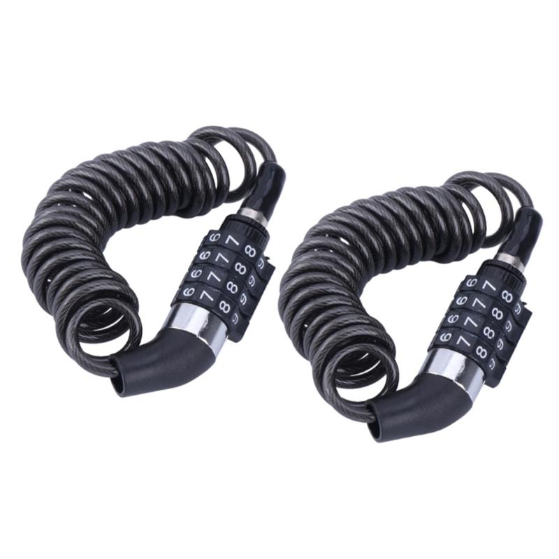 Heavy Duties 4Digits Bike Cable Lock, Bike Bicycles Code Lock Cable AntiTheft Security Resettable Combination Bike Lock 1
Heavy Duties 4Digits Bike Cable Lock, Bike Bicycles Code Lock Cable AntiTheft Security Resettable Combination Bike Lock 1