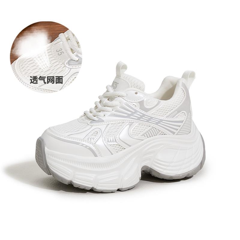 Папины кроссовки женские весна и лето новая модная сетчатая обувь повседневная спортивная обувь универсальная на толстой подошве с внутренней платформой женская обувь 39
Папины кроссовки женские весна и лето новая модная сетчатая обувь повседневная спортивная обувь универсальная на толстой подошве с внутренней платформой женская обувь 39