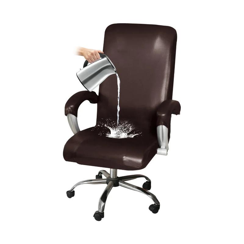 Waterproof Elastic Office Armchair Cover Pu Leather Dustproof Computer Chair Covers Thickened Non-slip Gaming Seat Case L With Armrest cover
Waterproof Elastic Office Armchair Cover Pu Leather Dustproof Computer Chair Covers Thickened Non-slip Gaming Seat Case L With Armrest cover