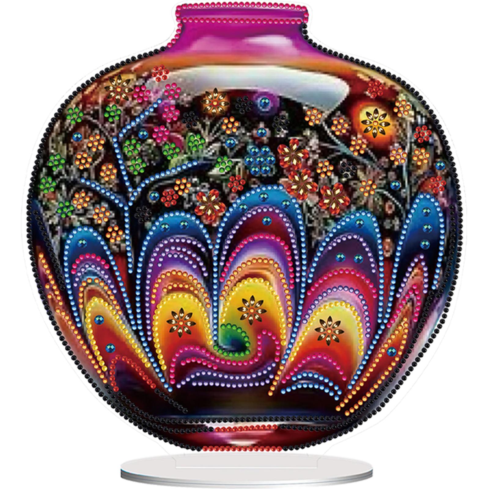 Acrylic Special Shape Flower Vase Diamond Painting Tabletop Ornaments Kit Diamond Painting Desktop Decors for Home Office Decor
Acrylic Special Shape Flower Vase Diamond Painting Tabletop Ornaments Kit Diamond Painting Desktop Decors for Home Office Decor
