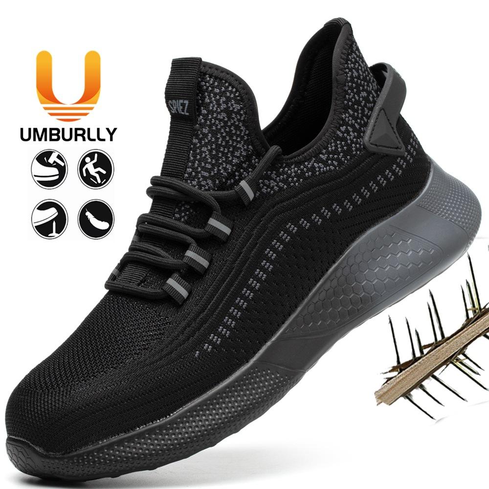 ударопрочные и устойчивые к проколам, рабочая обувь со стальным носком европейского стандарта, удобная и дышащая, всесезонная защитная обувь Color: Black Blue; Size: 47
ударопрочные и устойчивые к проколам, рабочая обувь со стальным носком европейского стандарта, удобная и дышащая, всесезонная защитная обувь Color: Black Blue; Size: 47