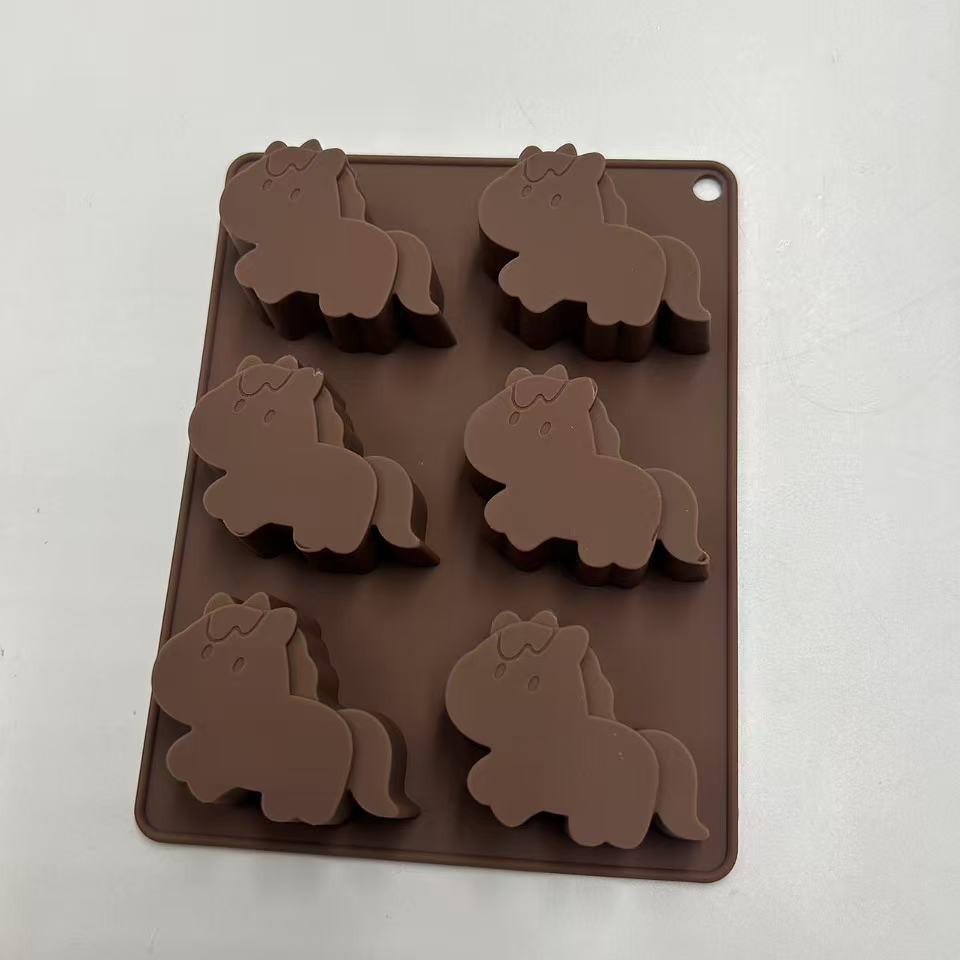 Food-Grade Silicone Ice Cube & Baking Tray - Little Horse Design темно-коричневого
Food-Grade Silicone Ice Cube & Baking Tray - Little Horse Design темно-коричневого