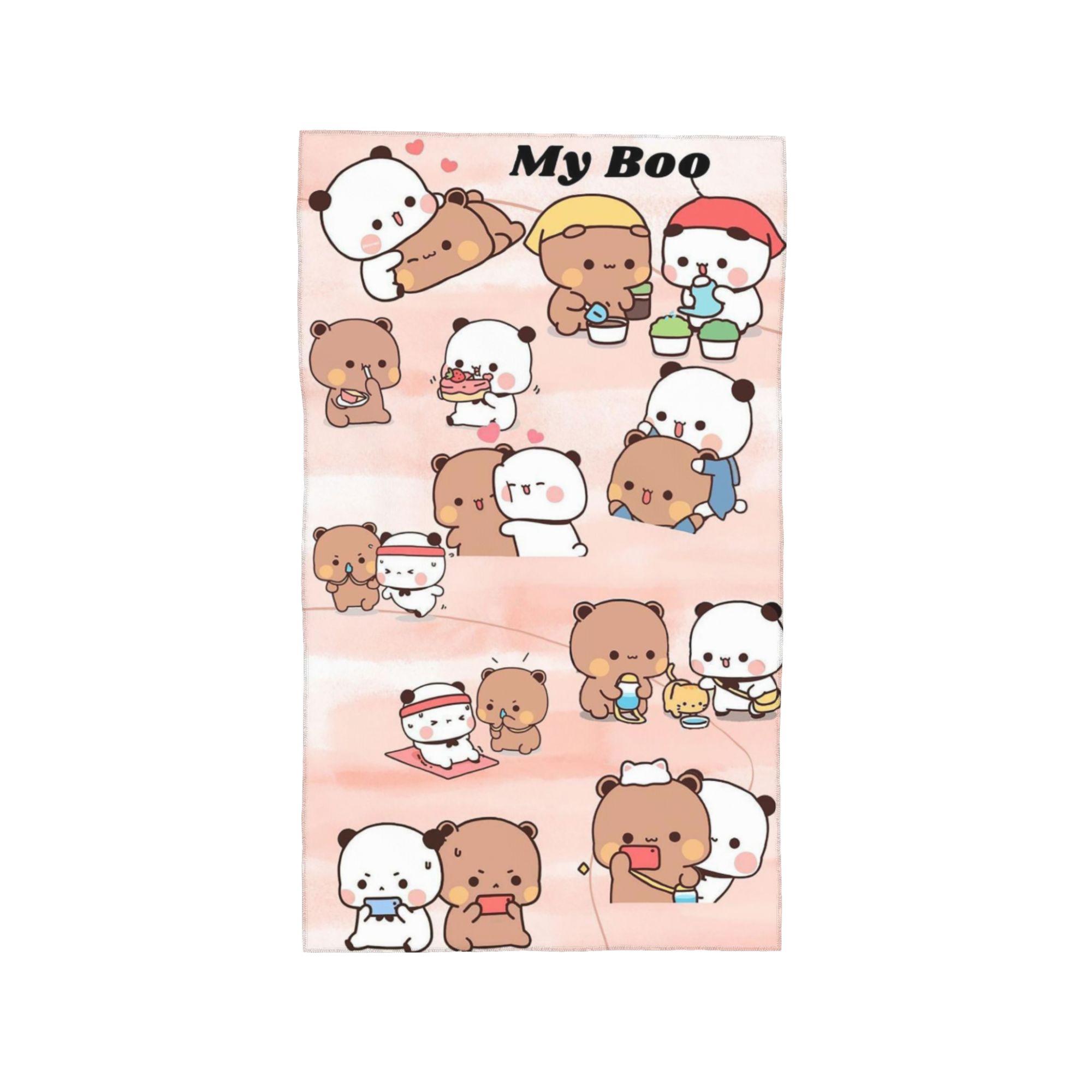 Bubu Dudu Panda Bears Cartoon Soft Face Towel Quick Dry Pool Bath Cotton Towels Absorbent W30*H60(CM)
Bubu Dudu Panda Bears Cartoon Soft Face Towel Quick Dry Pool Bath Cotton Towels Absorbent W30*H60(CM)