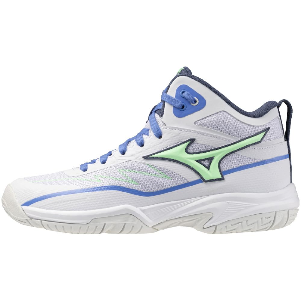 Mizuno Rookie BB6 Basketball Size 2E Shoes, Indoor/Club Activities, Kids, White/Green/Blue, 24.0 cm,
Mizuno Rookie BB6 Basketball Size 2E Shoes, Indoor/Club Activities, Kids, White/Green/Blue, 24.0 cm,