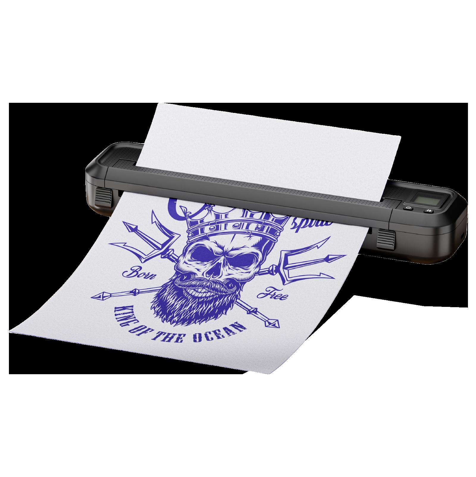 A4 Portable Thermal Tattoo Transfer Printer with Screen
A4 Portable Thermal Tattoo Transfer Printer with Screen