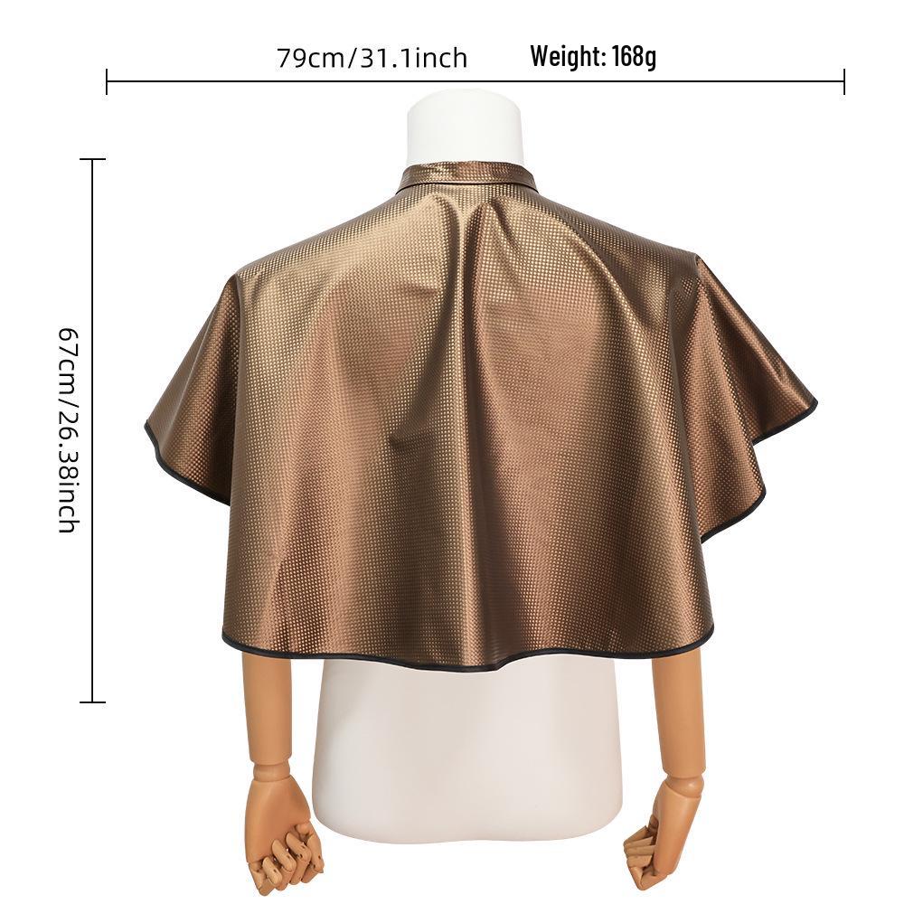 Waterproof Leather Barber Cape Apron for Hairdressing, Shampoo, Dye, and Makeup Protection. коричневий
Waterproof Leather Barber Cape Apron for Hairdressing, Shampoo, Dye, and Makeup Protection. коричневий