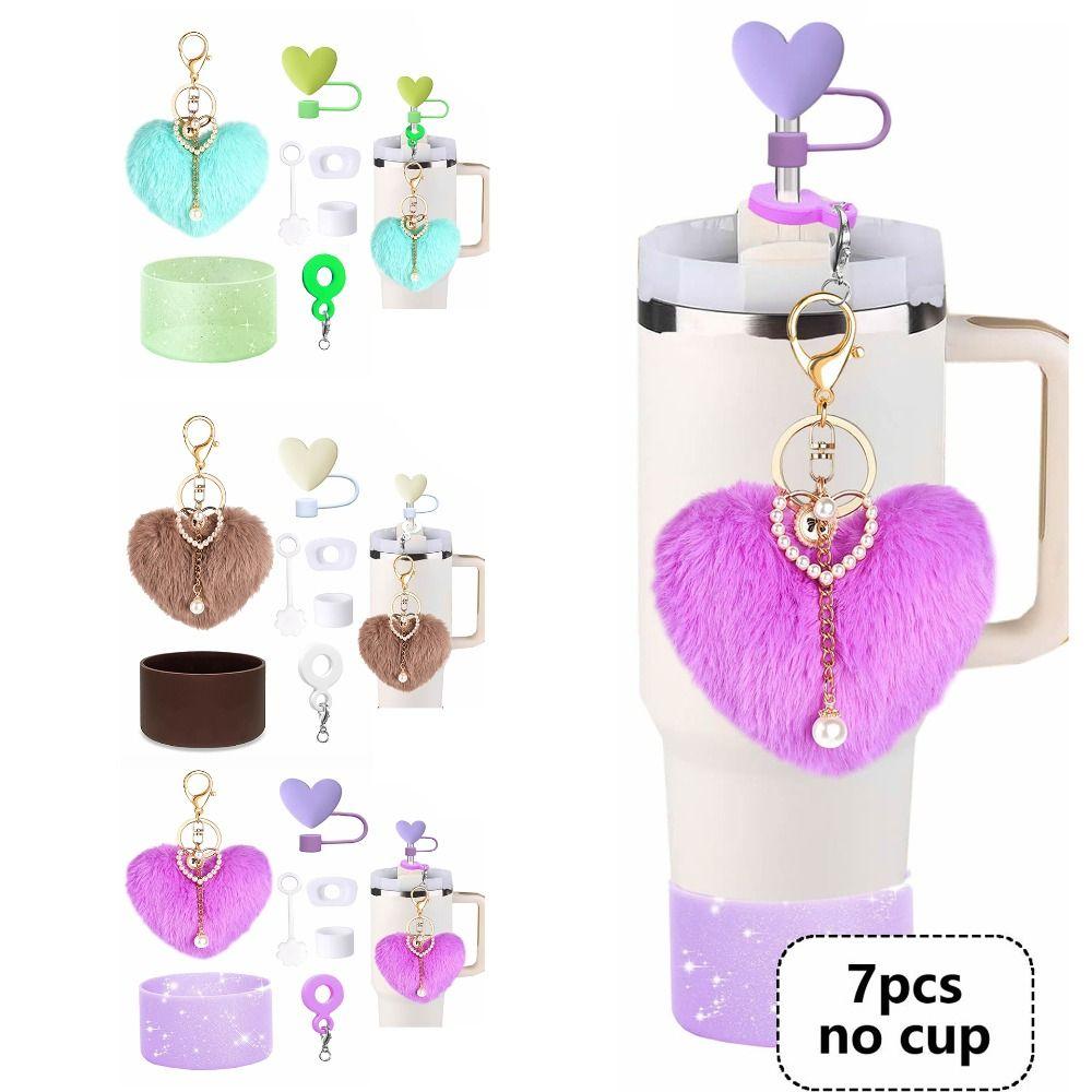 7pcs Anti-Slip Bottle Bottom Sleeve Water Bottle Accessories for Stanley Cup Accessories Set білий
7pcs Anti-Slip Bottle Bottom Sleeve Water Bottle Accessories for Stanley Cup Accessories Set білий