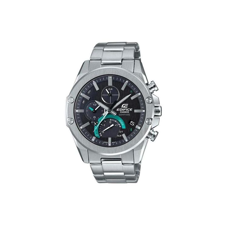Casio Edifice Series Shock Resistant Solar Quartz Movement Stainless Steel Strap Watch Men watches Black EQB-1000D-1A Black Dial
Casio Edifice Series Shock Resistant Solar Quartz Movement Stainless Steel Strap Watch Men watches Black EQB-1000D-1A Black Dial