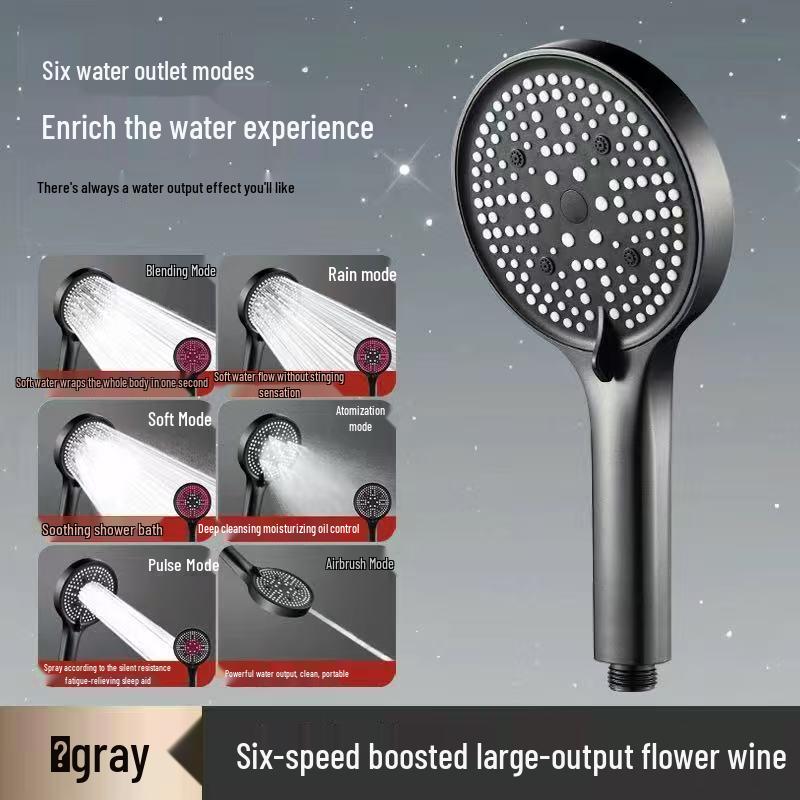 Super Strong Pressurized Rain Shower Head with Large Panel for Boosted Water Flow
Super Strong Pressurized Rain Shower Head with Large Panel for Boosted Water Flow