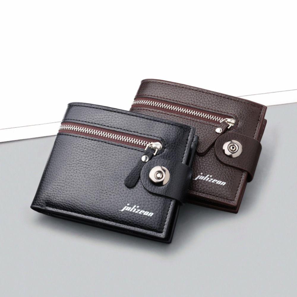 Leather 2 Fold Purse Magnetic Buckle Men s Hand Bag High Quality Men s Short Wallet Simple чёрный
Leather 2 Fold Purse Magnetic Buckle Men s Hand Bag High Quality Men s Short Wallet Simple чёрный