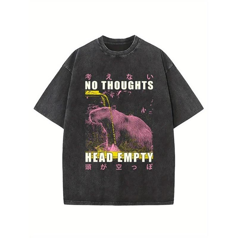 European Size , Washed, Blank Mind Printed T-Shirt, High-Quality Wax Printed Cotton Retro Fashion Brand T-Shirt, Suitable for Summer T-Shirt 5XL
European Size , Washed, Blank Mind Printed T-Shirt, High-Quality Wax Printed Cotton Retro Fashion Brand T-Shirt, Suitable for Summer T-Shirt 5XL