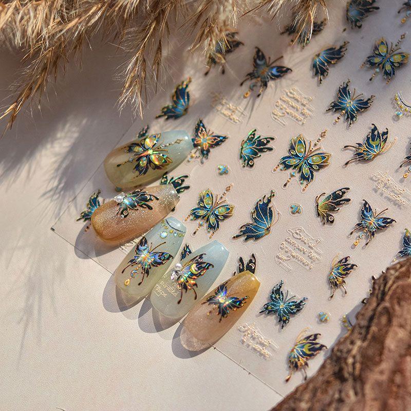 Starry Night Butterfly Nail Stickers New Arrival Relief 5D Internet Celebrity Ins Three-Dimensional Japanese Style Dream Nail Stickers Decorations Starry Night Butterfly 4709((Metal))
Starry Night Butterfly Nail Stickers New Arrival Relief 5D Internet Celebrity Ins Three-Dimensional Japanese Style Dream Nail Stickers Decorations Starry Night Butterfly 4709((Metal))