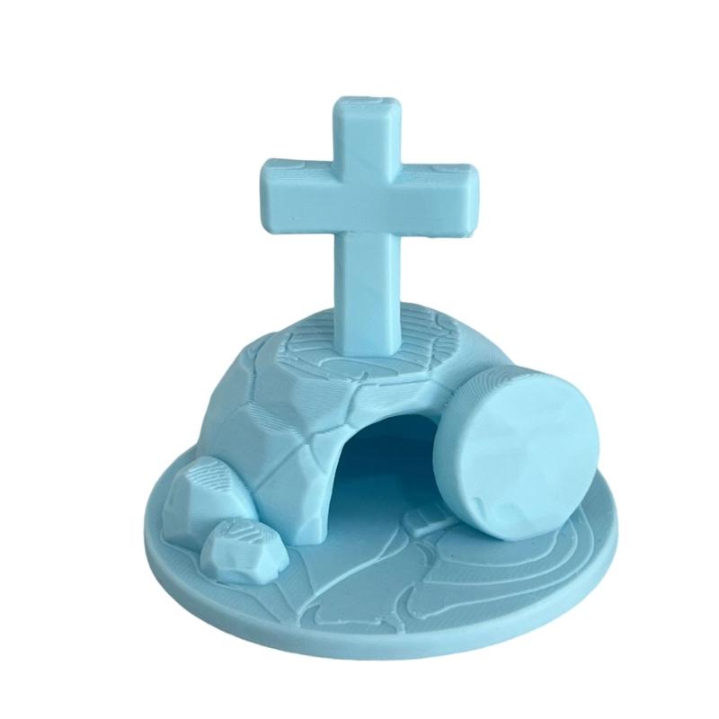 Miniature Crucifix Tomb Ornament Easter Empty Tomb Scene Religious Art Piece синій
Miniature Crucifix Tomb Ornament Easter Empty Tomb Scene Religious Art Piece синій