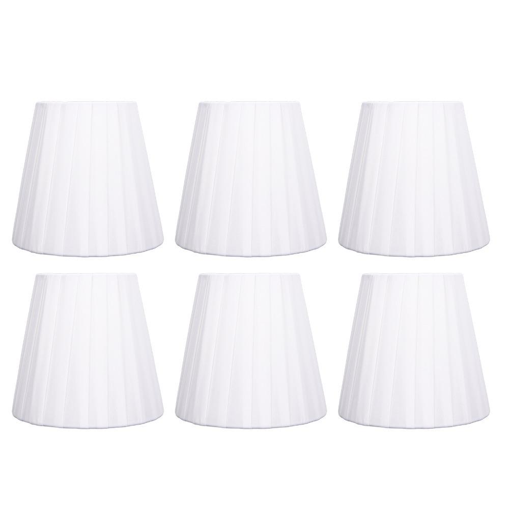 6PCS Clip On Design Lampshade 5.1 inch Height Small Lamp Shades Simple Lamp Cover Wall Lamp
6PCS Clip On Design Lampshade 5.1 inch Height Small Lamp Shades Simple Lamp Cover Wall Lamp
