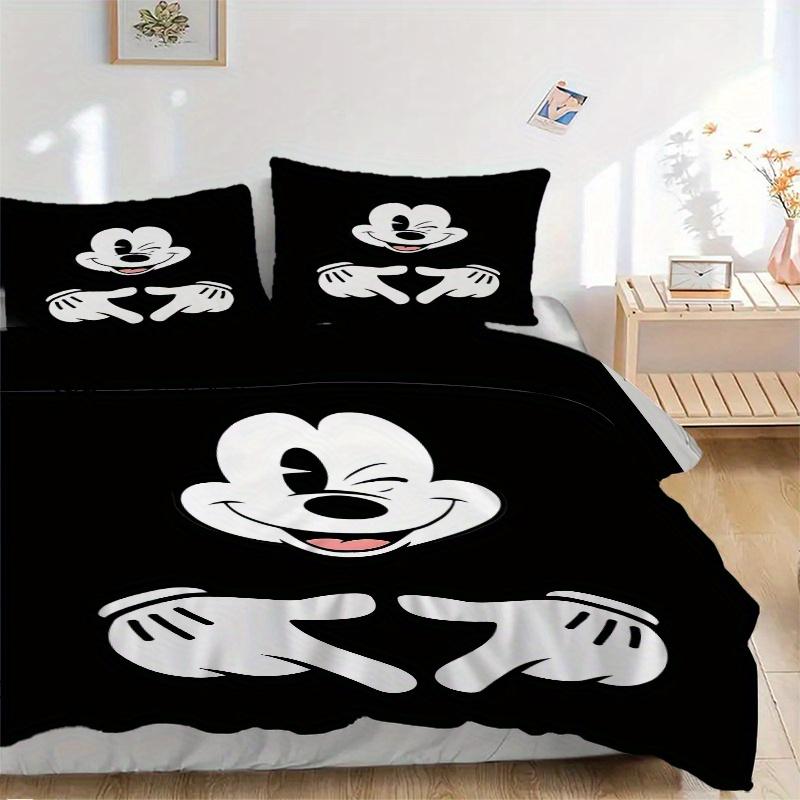 3pcs Mickey Mouse Disney Printed Bedding Set, Soft and Comfortable Quilt Cover for Bedroom, Guest Room W067 135x200cm
3pcs Mickey Mouse Disney Printed Bedding Set, Soft and Comfortable Quilt Cover for Bedroom, Guest Room W067 135x200cm