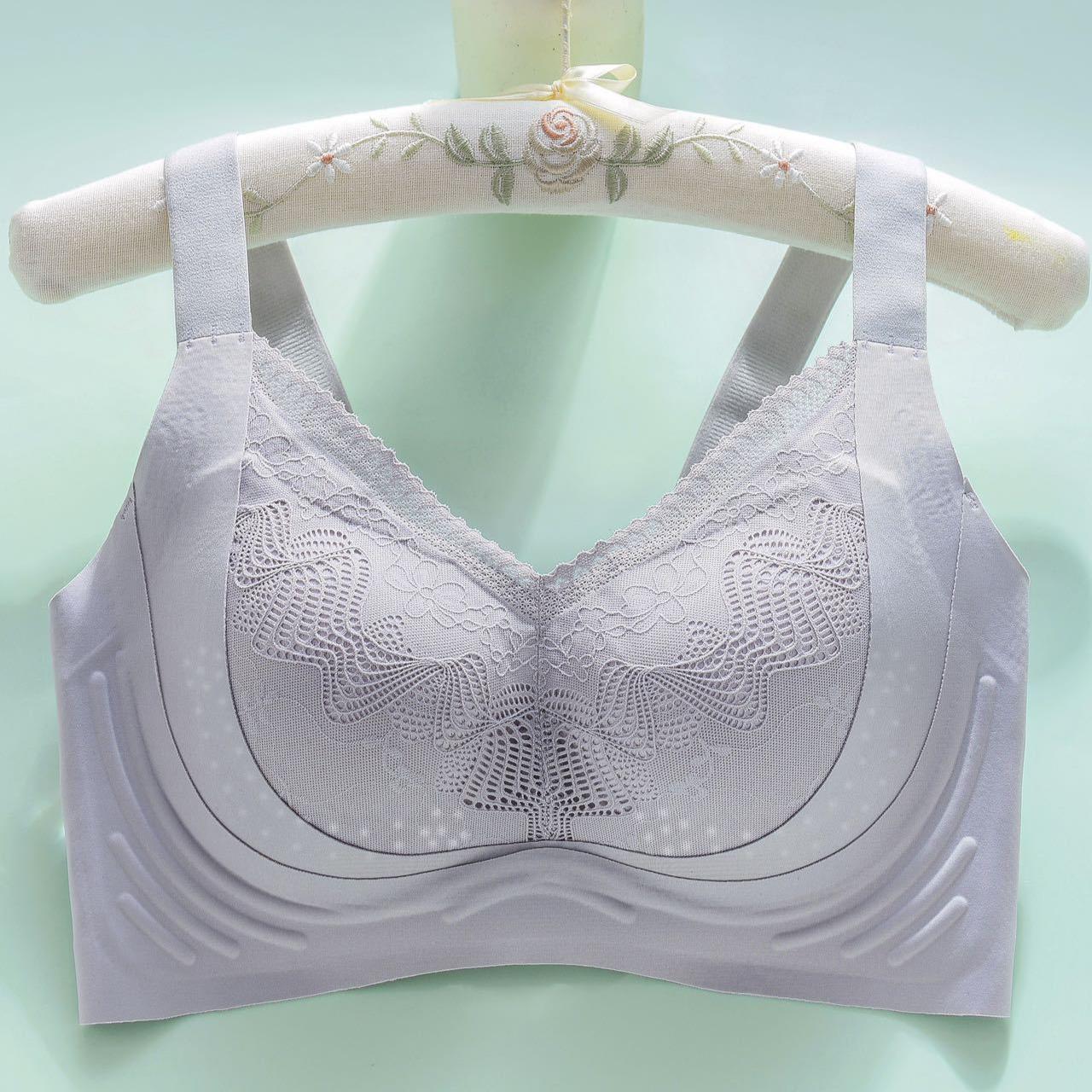 Мягкая поддержка Большой размер Тонкое нижнее белье Сборный бюстгальтер Стянутый аксессуар Бюстгальтер 5XL фиолетовый
Мягкая поддержка Большой размер Тонкое нижнее белье Сборный бюстгальтер Стянутый аксессуар Бюстгальтер 5XL фиолетовый