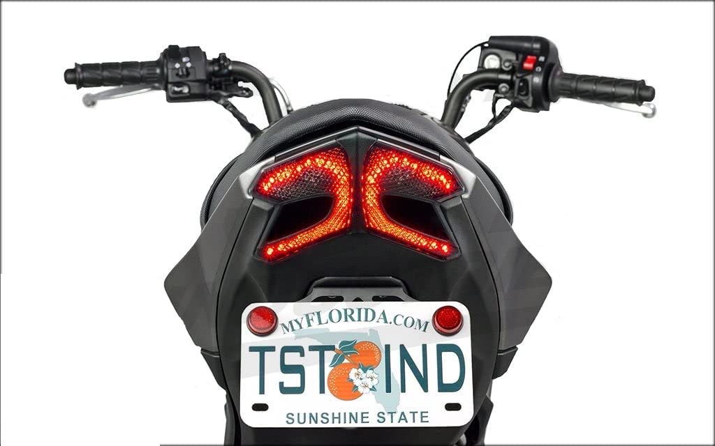 TST Z125 LED taillight with turn programming turn signal relay included 17Z125PRS built-in signals, function/LED
TST Z125 LED taillight with turn programming turn signal relay included 17Z125PRS built-in signals, function/LED