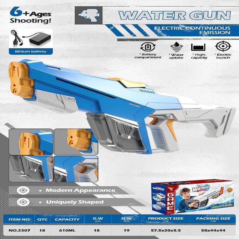 Electric Handheld Water Gun Toy with One-Key Absorption, Large Capacity & Long-Range, Perfect for Boys Water Fights
Electric Handheld Water Gun Toy with One-Key Absorption, Large Capacity & Long-Range, Perfect for Boys Water Fights