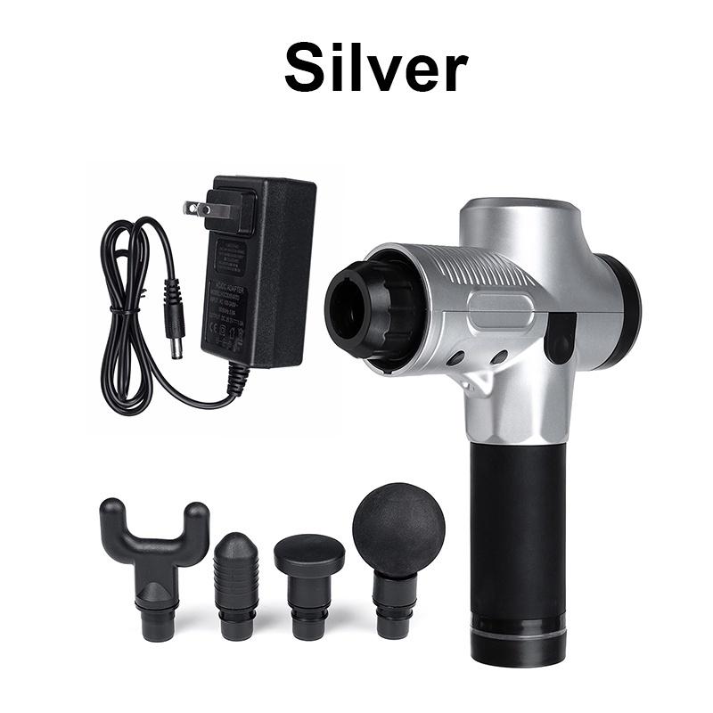 24V LCD Body Muscle Massage Gun Deep Tissue Massager Adjustable Exercising Muscle Pain Relief Body Shaping Therapy Gun серебряный
24V LCD Body Muscle Massage Gun Deep Tissue Massager Adjustable Exercising Muscle Pain Relief Body Shaping Therapy Gun серебряный