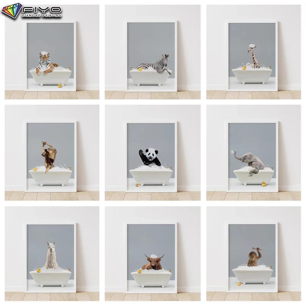 5D DIY Алмазная картина Вышивка крестиком Животные в ванне Алмазная вышивка Мозаика Настенное украшение дома Full Round 20X30CM
5D DIY Алмазная картина Вышивка крестиком Животные в ванне Алмазная вышивка Мозаика Настенное украшение дома Full Round 20X30CM