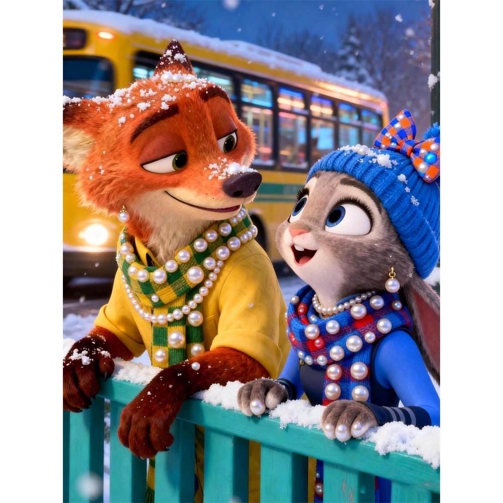 Disney Zootopia DIY Jewelry Painting Set An Excellent Choice As A Home Decoration Gift Featuring Exquisite Art Paintings with Pearls 35x45cm
Disney Zootopia DIY Jewelry Painting Set An Excellent Choice As A Home Decoration Gift Featuring Exquisite Art Paintings with Pearls 35x45cm