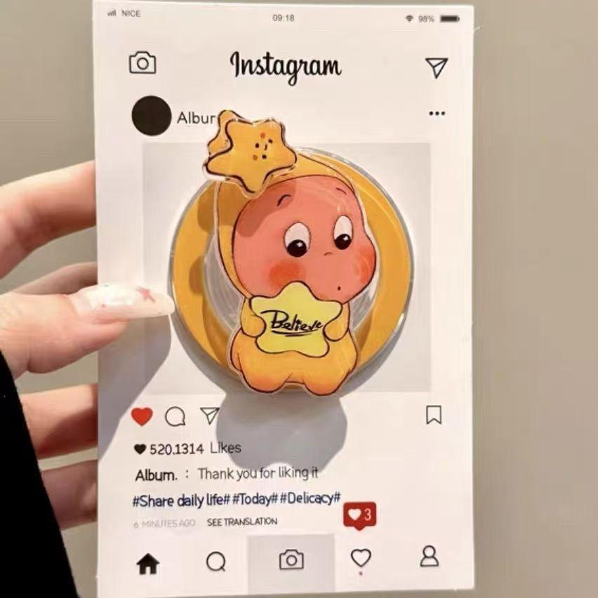 Star People “Hug A Star” Phone Holder: Strong Adhesion, Desk-Mounted, Hands-Free Stand (sticky version)
Star People “Hug A Star” Phone Holder: Strong Adhesion, Desk-Mounted, Hands-Free Stand (sticky version)