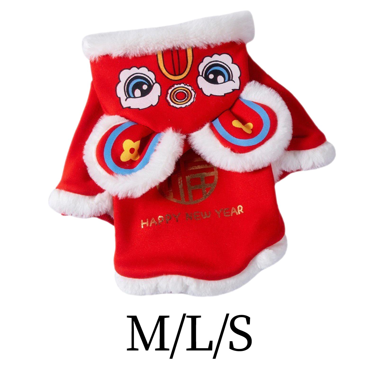 Pet Clothes for Chinese Spring Festival Dogs Hoodies Coat Red Winter Warm Pet M
Pet Clothes for Chinese Spring Festival Dogs Hoodies Coat Red Winter Warm Pet M