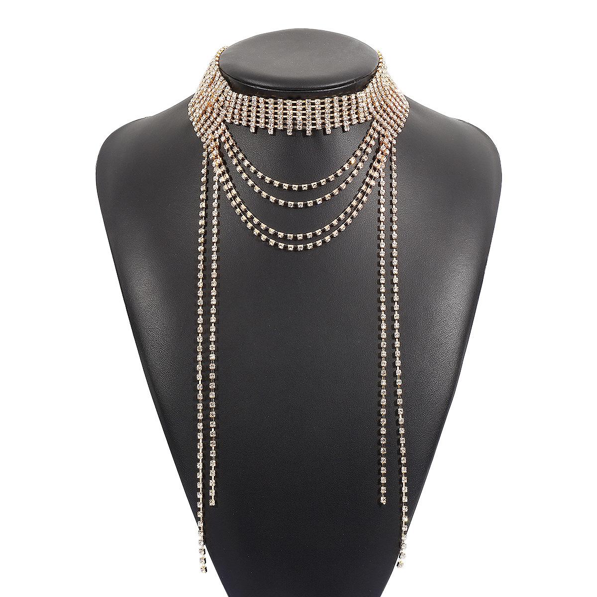 Women European Fashion Party Dinner Choker Necklace Personalized Long Minimalist Claw Chain Multi Layer Choker золотий
Women European Fashion Party Dinner Choker Necklace Personalized Long Minimalist Claw Chain Multi Layer Choker золотий